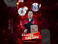 ทำความสะอาดตัวเรือนกังหัน