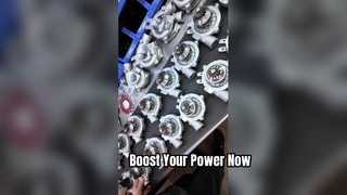 เทอร์โบชาร์จเจอร์คุณภาพสูงเสร็จแล้ว!