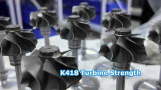 วัสดุใบมีดล้อกังหัน: K418