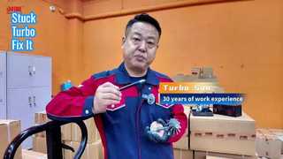 ฉันควรทำอย่างไรหากเทอร์โบชาร์จเจอร์ที่ไม่ได้ใช้งานมาเป็นเวลานานหยุดหมุน?